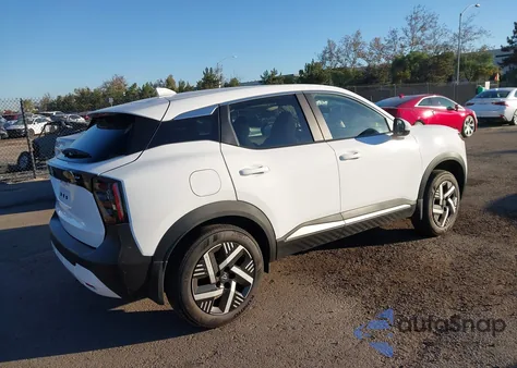 2025 Nissan Kicks Sv Fwd из США, поврежденный, VIN 3N8AP6CA5SL441396